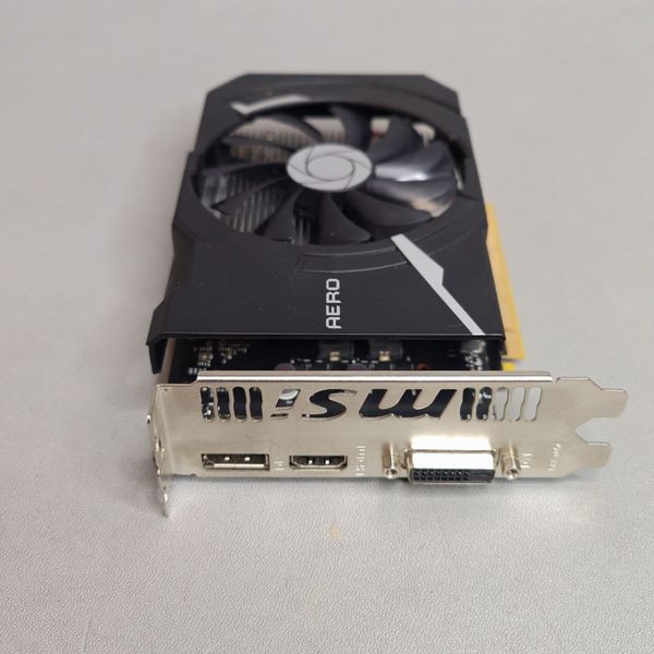 Видеокарта 4Gb MSI GeForce GTX 1050 Ti AERO ITX 4G OCV1