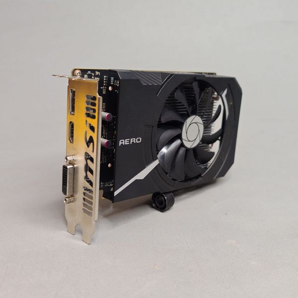 Видеокарта 4Gb MSI GeForce GTX 1050 Ti AERO ITX 4G OCV1