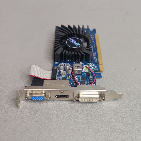  Видеокарта PCI-E Asus GeForce GT 610 LP 1024MB 64bit DDR3 [GT610-1GD3-L] DVI D-Sub HDMI