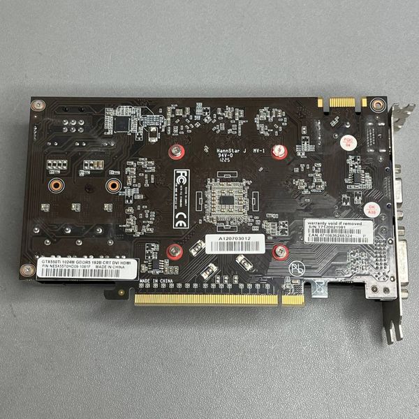 Видеокарта PCI-E Palit GeForce GTX 550 Ti 1024MB 192bit GDDR5