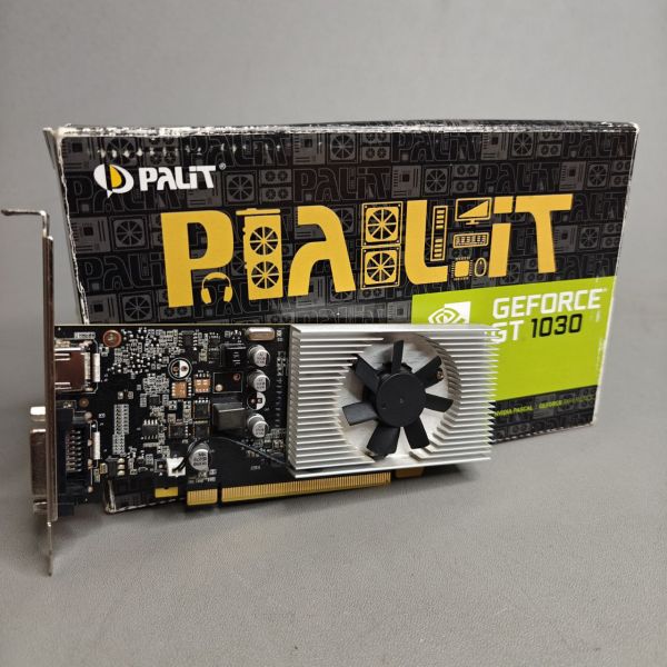 Видеокарта Palit GeForce GT 1030 LP (NE5103000646-1080F)