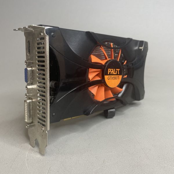 Видеокарта Palit GeForce GTX 550 Ti 900Mhz PCI-E 2.0 1024Mb 4100Mhz 192 bit DVI HDMI HDCP