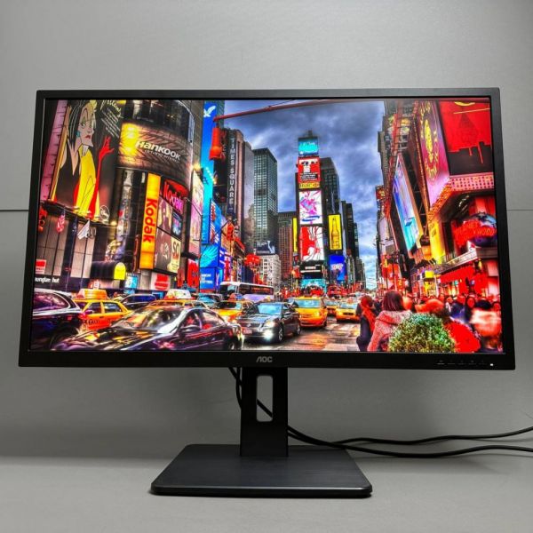 31.5'' Монитор AOC Q32P2CA, 2560x1440, 75 Гц, IPS, черный