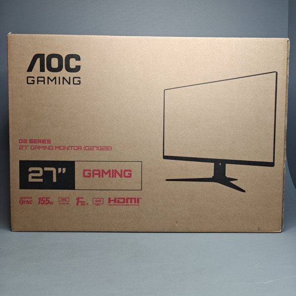 27'' Игровой монитор AOC Q27G2E, 2560 x 1440, 150 Гц