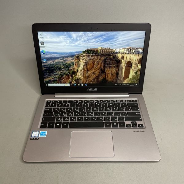 13.3'' FHD Ноутбук ASUS ZENBOOK UX310UA-FB408T серебристый