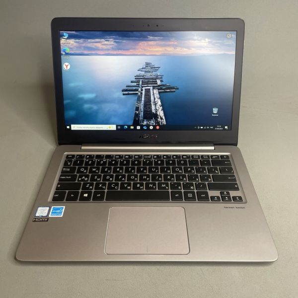 13.3'' FHD Ноутбук ASUS ZENBOOK UX310UA-FB408T серебристый