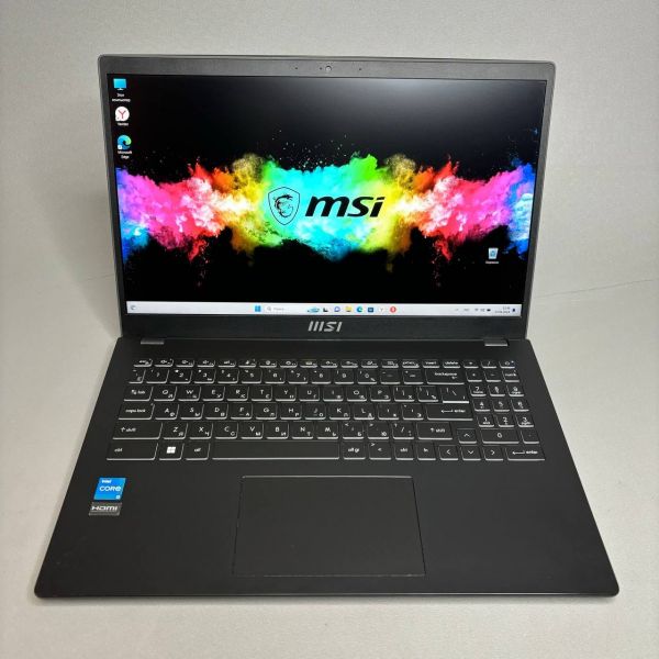 15.6'' Ноутбук MSI Modern 15 B11M-003XRU (9S7-15H312-003), черный