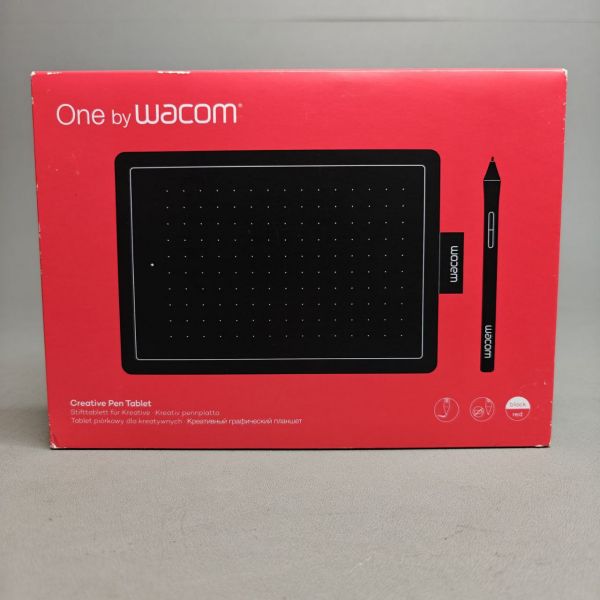 Графический планшет One by Wacom CTL-472-N, черный, A6, 152x95 мм