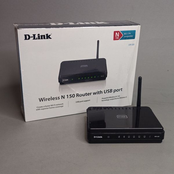 Wi-Fi роутер D-Link DIR-320 4 LAN