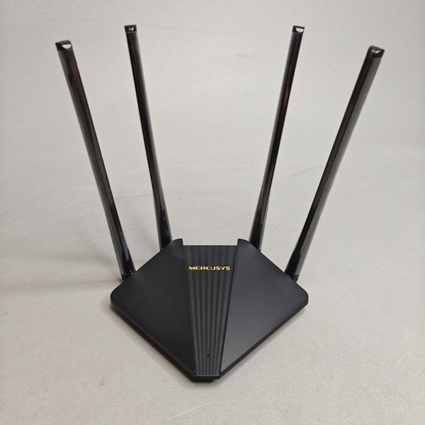 Wi-Fi роутер MERCUSYS MR1200G, Wi-Fi 5, AC1200, 2.4/5ГГц, 2 LAN, черный