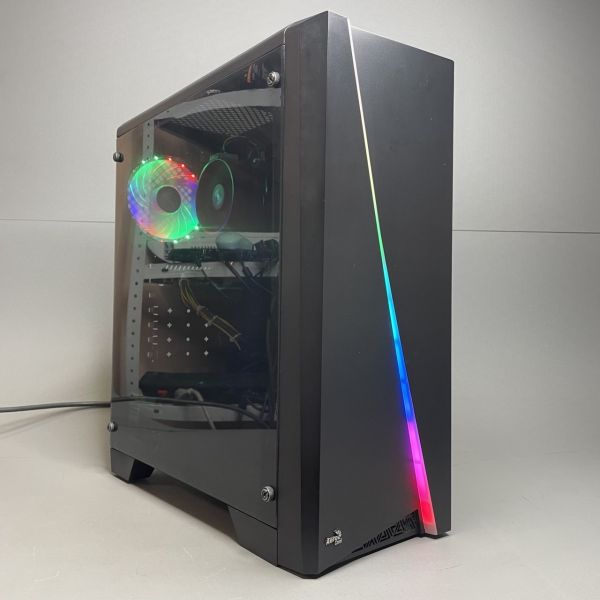 Игровой ПК AMD Ryzen 5 2600 / 16Gb / SSD M.2 500Gb / HDD 500Gb / 6Gb GTX1660 / ATX-600W