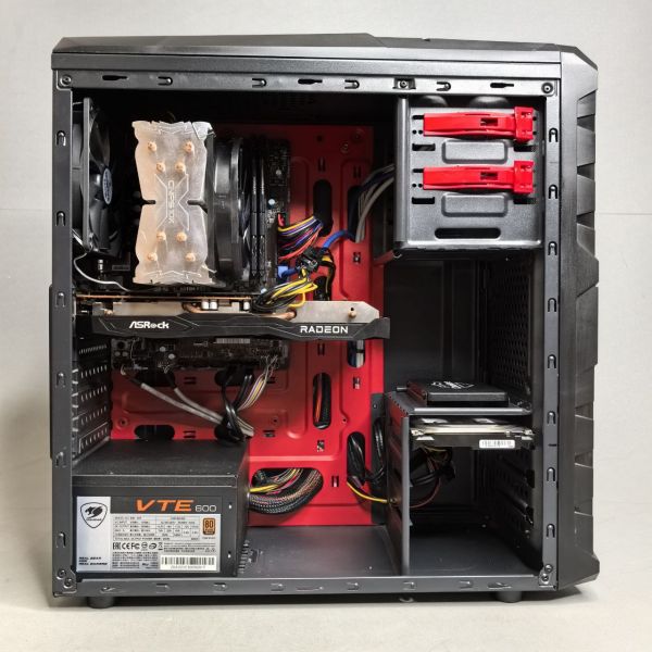 Игровой ПК / i7-7700k / 16Gb / SSD 480Gb + HDD 1Tb / 8Gb RX6600