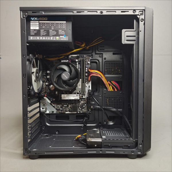 ПК AMD Ryzen 3 2200G / 16Gb / 128Gb SSD / 500Gb HDD / ATX-400W