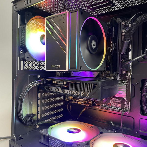 Игровой ПК / Ryzen 5 7600 / 32Gb DDR5 / ssd M.2 1Tb / 8Gb RTX5060