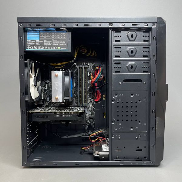 ПК Intel Core i3-9100F / 16Gb / 240Gb SSD + 500Gb HDD / GTX 1050 3Gb / ATX-400W