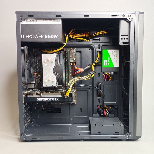 ПК Intel Core i5-8400 / 16Gb / 480Gb SSD / 4Gb GTX 1650 / ATX-550W