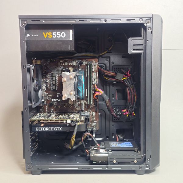 ПК Ryzen 5 3600 / 16Gb / SSD 240Gb / HDD 500Gb / 6Gb GTX1660 / 550W