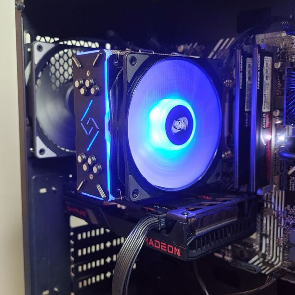 Игровой ПК Intel Core i5-11400f / 16Gb / 500Gb SSD / 8Gb RX6600 / 700W
