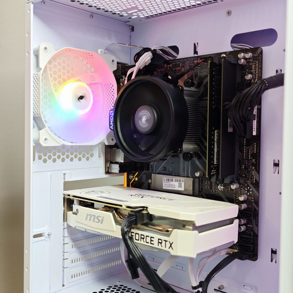 ПК AMD Ryzen 3 Pro 3200G / 16Gb DDR4 / 512Gb SSD M.2 + 500Gb HDD / 8Gb RTX 3050 / ATX-600W 