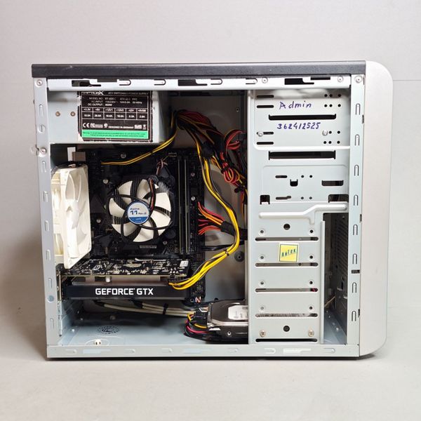 ПК Core i3-8100 / 16Gb / SSD 240GB / HDD 500Gb / 4Gb GTX1650 / 600W