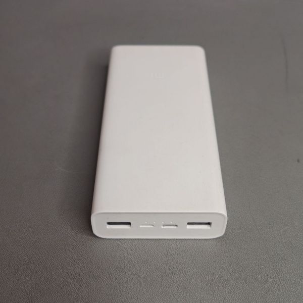 Внешний Аккумулятор Xiaomi Mi Power Bank 3 20000 mAh PLM18ZM (белый)