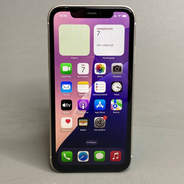 Смартфон Apple iPhone 11 128 ГБ RU, Dual: nano SIM + eSIM, белый