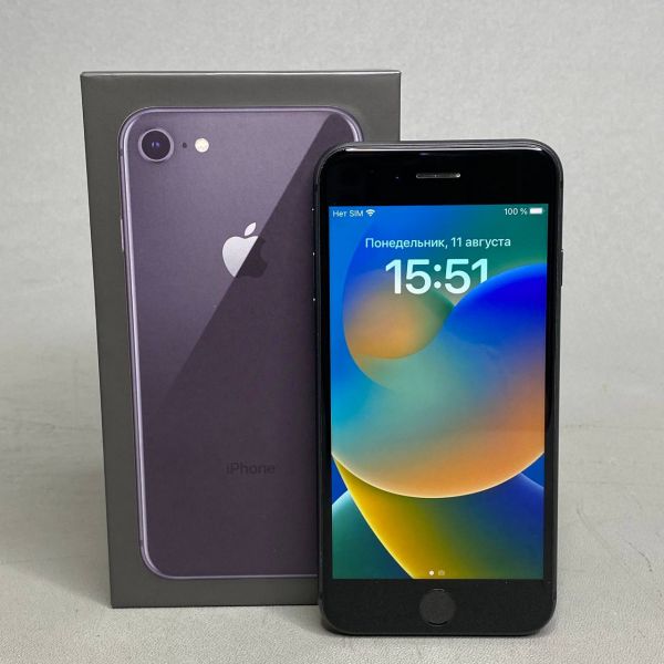 Смартфон Apple iPhone 8 64 ГБ, 1 nano SIM, серый космос