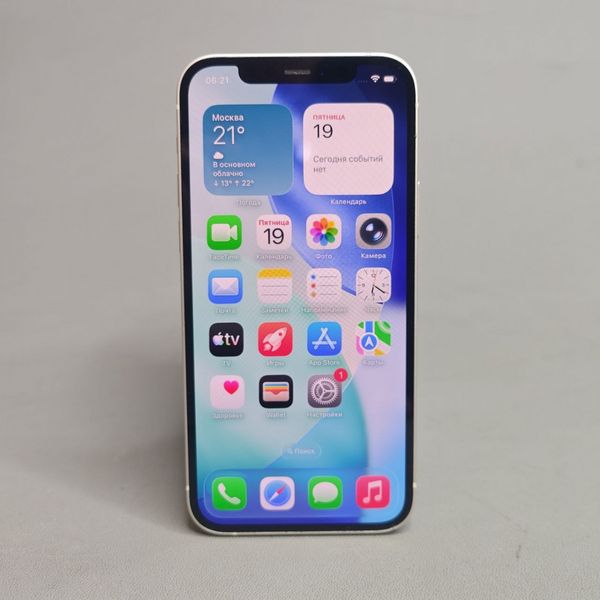 Смартфон Apple iPhone 12 64 ГБ, nano SIM+eSIM, белый