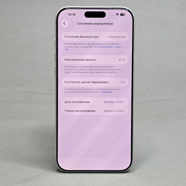 Смартфон Apple iPhone 17 Pro Max 256 Гб eSIM + SIM Silver