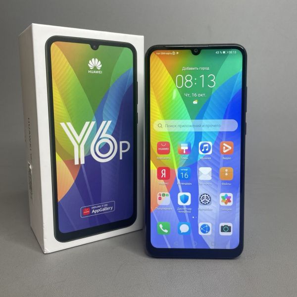 Смартфон HUAWEI Y6p 3/64GB (NFC) Black