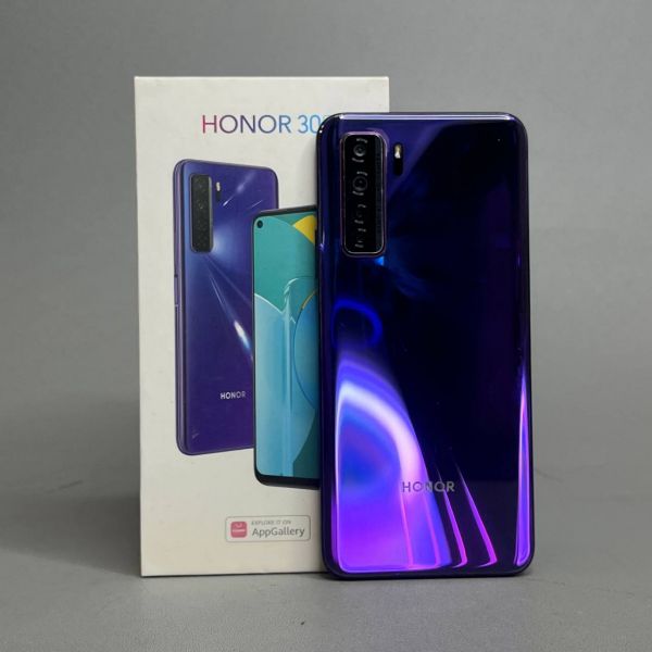 Смартфон HONOR 30S 6/128Gb, Dual nano SIM, Neon Purple