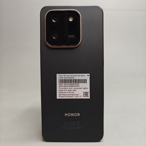 Смартфон HONOR X7d 6/128ГБ, Вельветовый черный