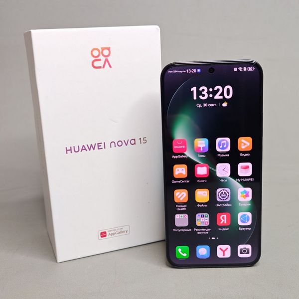 Смартфон Huawei nova 15 12/256GB черный