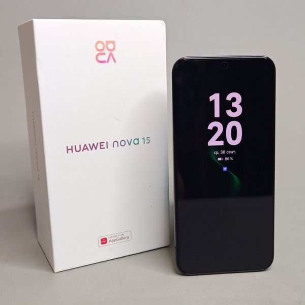 Смартфон Huawei nova 15 12/256GB черный