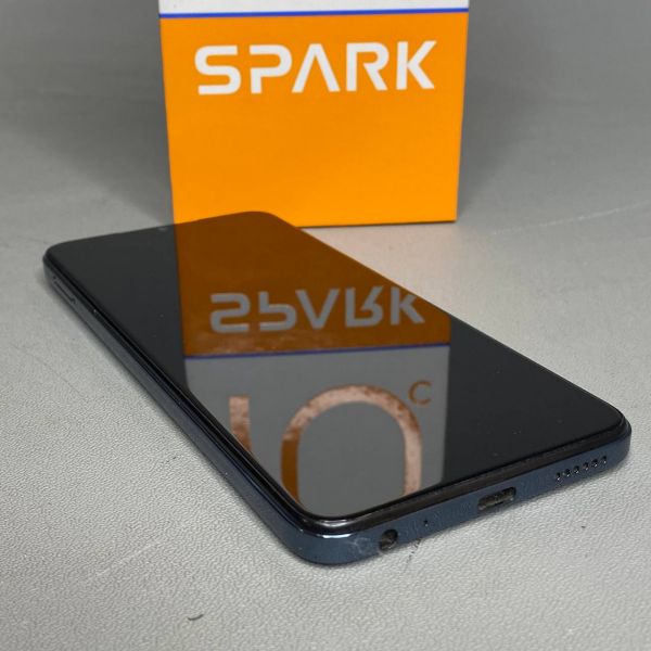 Смартфон TECNO Spark 10c 4/64 ГБ Global для РФ, Dual nano SIM, Meta Black