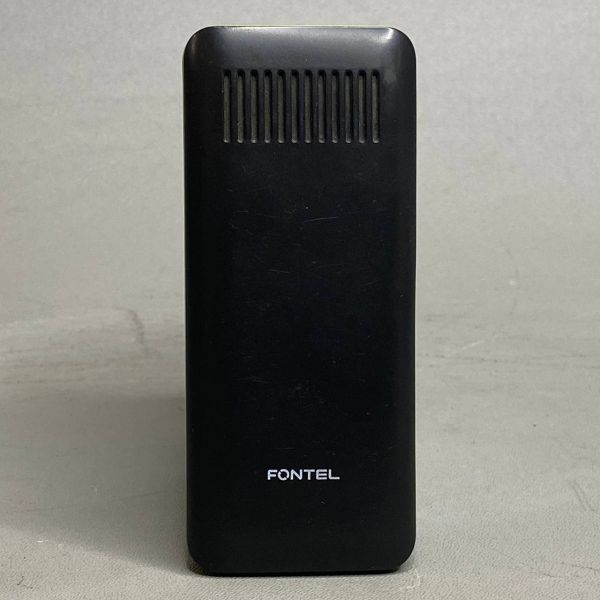 Телефон Fontel FP210 Dual, кнопочный, 2 SIM, черно-зеленый