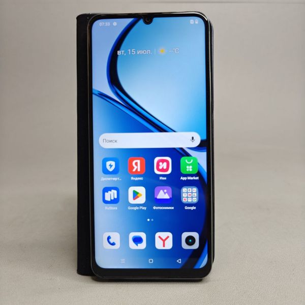 Смартфон realme Note 60X 3/64 ГБ, RMX3938, Зеленый