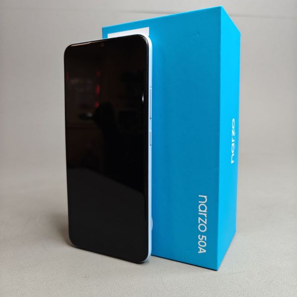 Смартфон realme Narzo 50A, 4/128 ГБ, голубой