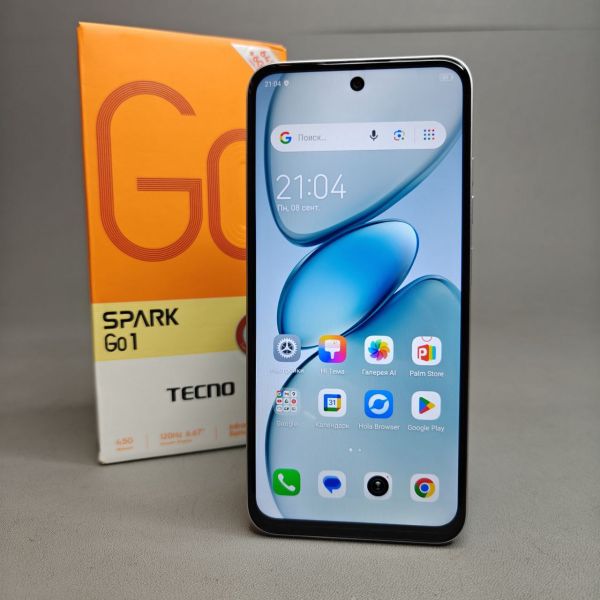 Смартфон Tecno Spark Go 1, 3/64ГБ, RU, белый