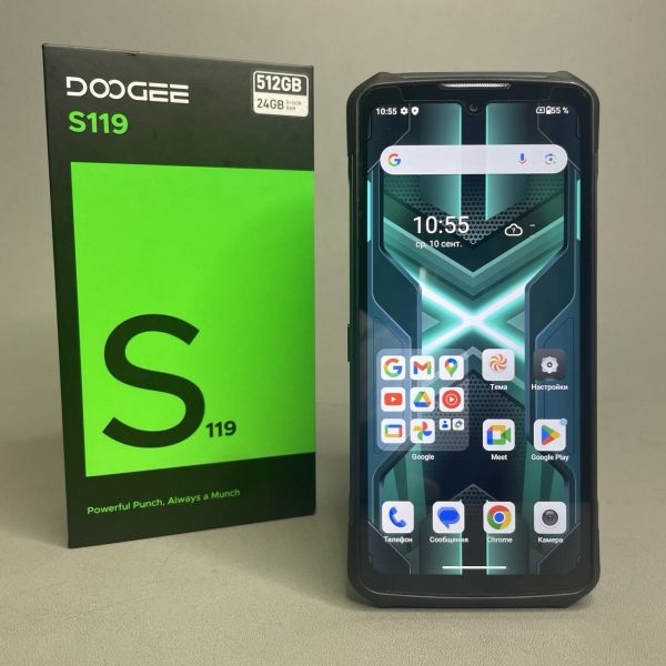 Смартфон Doogee S119, 8/512ГБ, красный
