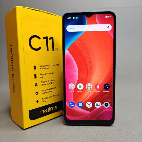 Смартфон Realme C11 (2021) 2/32 Синий