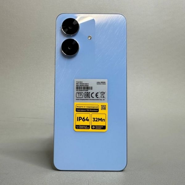 Смартфон realme Note 60 6/128 ГБ RU, Dual nano SIM, небесный голубой