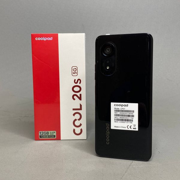 Смартфон COOLPAD COOL 20S 5G, 6/128Gb, 90 Гц, Dimensity 700,черный