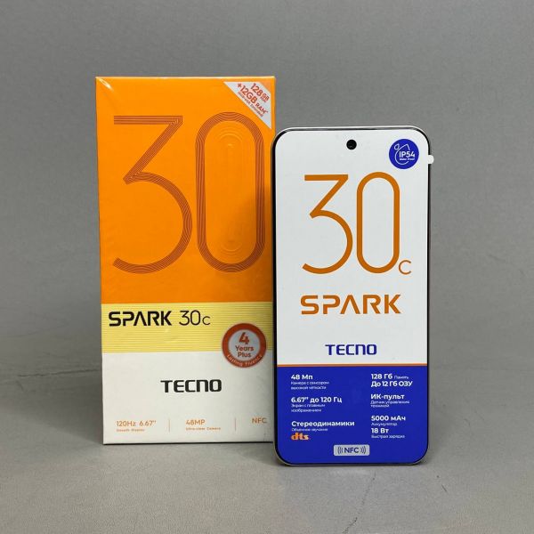 Смартфон Tecno SPARK 30C 6/128Gb Titanium Gold