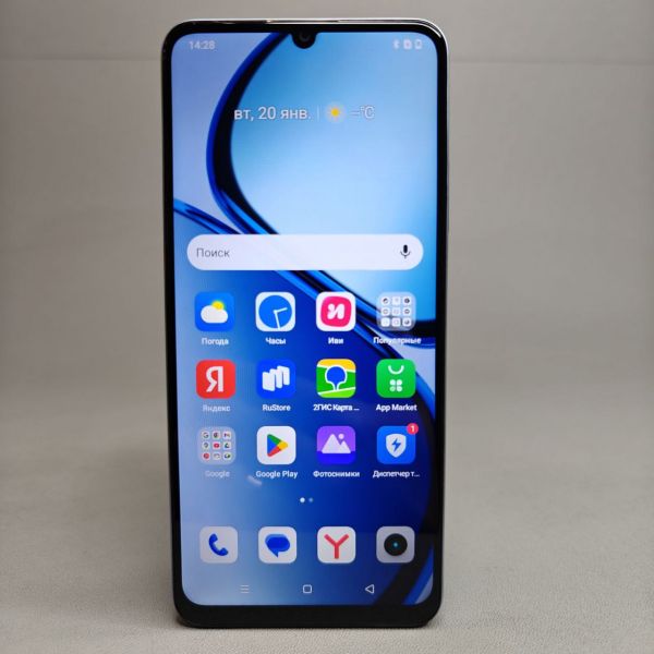 Смартфон realme Note 60, 6 ГБ/128 ГБ, голубой