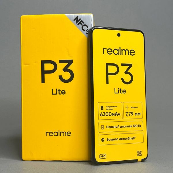 Смартфон realme P3 Lite 8/256ГБ, Dual nano SIM зеленая сосна
