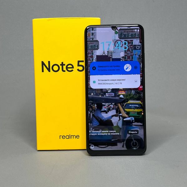 Смартфон realme Note 50 3/64 ГБ RU, Dual nano SIM, полуночно-черный