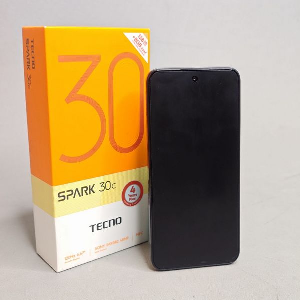 Смартфон TECNO Spark 30c 4/128GB Черный