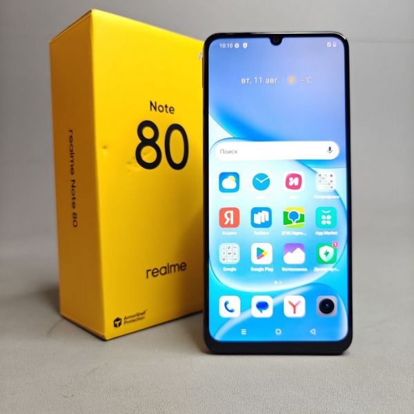 Смартфон realme Note 80 4/64GB Черный