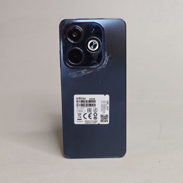 Смартфон Infinix Hot 40i 8Gb 128Gb, 2 Sim, NFC, Android, черный